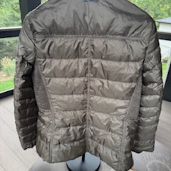 BURBERRY BRIT DALESBURY Olive Quilted Down Puffer Jacket size XL - Picture 4 of 7